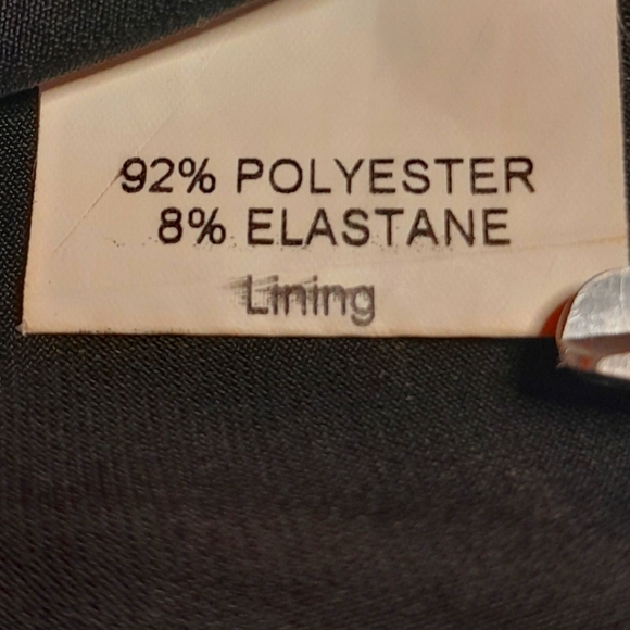 Vintage Y2K Rhinestone Embellished Keyhole Black Halter Tie Neck - Picture 12 of 14